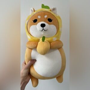 Shiba Zukin Napping Pillow / Stuffed Animal - Yuzu Scented Plush